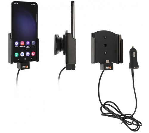 Brodit houder/lader Samsung Galaxy S23 USB sig.plug