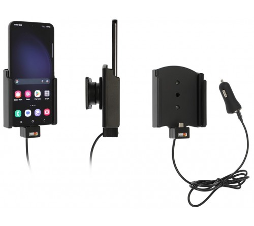 Brodit houder/lader Samsung Galaxy S23 Plus USB sig.plug