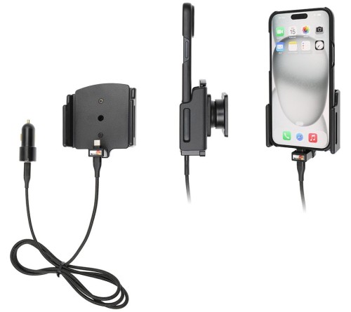 Brodit h/l usb-C verstelb 75-89/6-10mm usb-C sig. iPh 15-