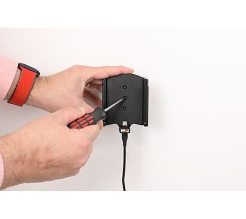 Brodit houder/lader Apple iPhone 15 Pro Max usbC sig.plug