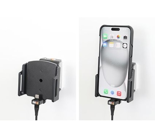 Brodit h/l usb-C verstelb 75-89/8-12mm usb-C sig. IPh 15-