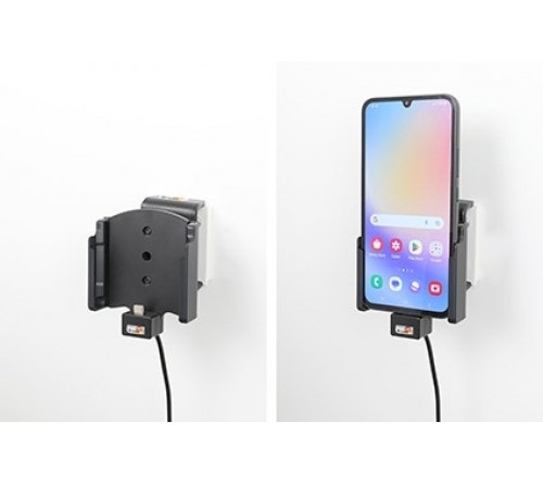 Brodit houder/lader Samsung Galaxy A34 5G USB sig.plug