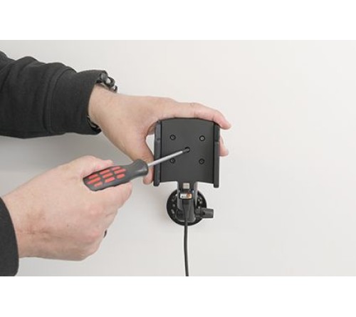 Brodit houder/lader Apple iPhone 15 USB sig.plug - with case