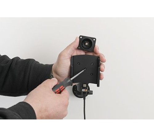 Brodit houder/lader Apple iPhone 15 Pro USB sig - with case