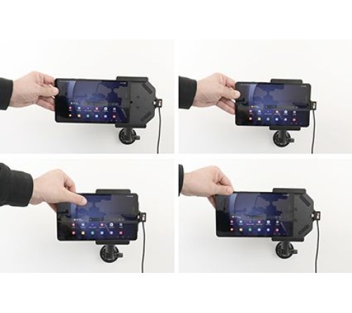 Brodit houder/lader Samsung Tab A9 SM-X110/115 USB sig. plug