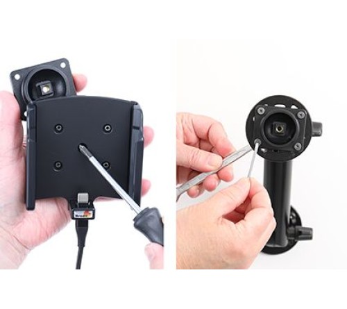 Brodit houder/lader Samsung S24 Ultra USB sig.plug-with case