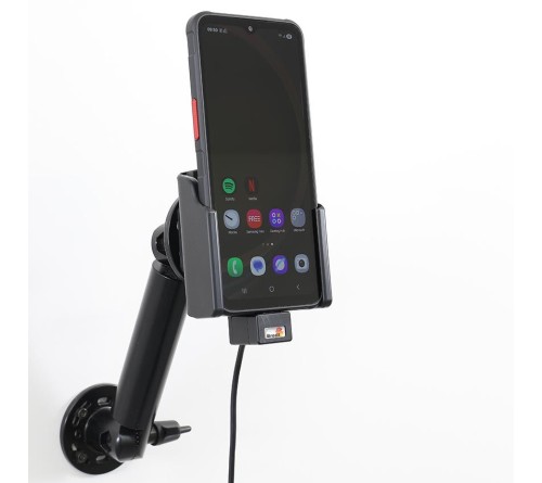 Brodit houder/lader Samsung Galaxy XCover 7 Pro USB sig.plug
