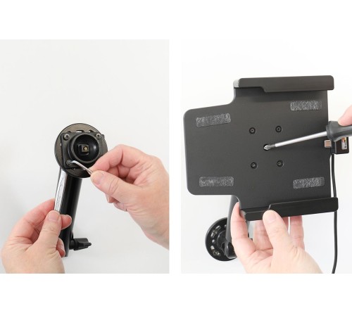 Brodit houder/lader Samsung Tab Active 5 USB sig.plug