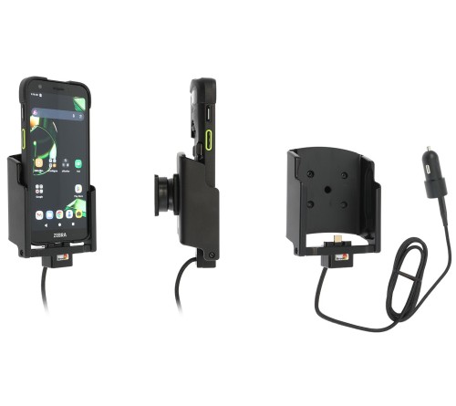 Brodit houder/lader Zebra TC701 USB-C - USB sig.plug