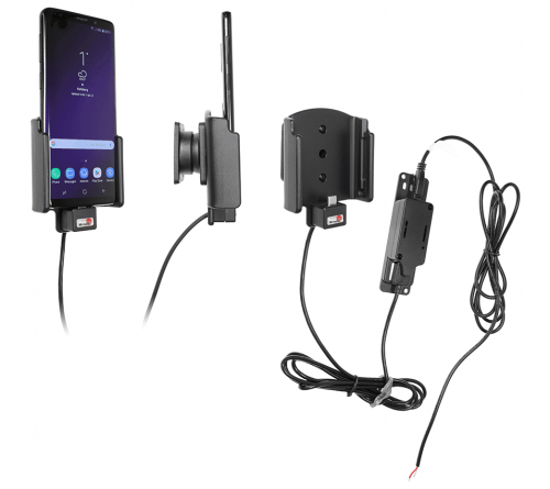 Brodit houder/lader Samsung Galaxy S9 - fixed instal.