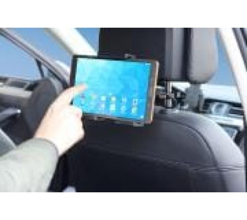 Brodit h/l Tablet verstelb 120-150mm usb-C-usb-A fixed