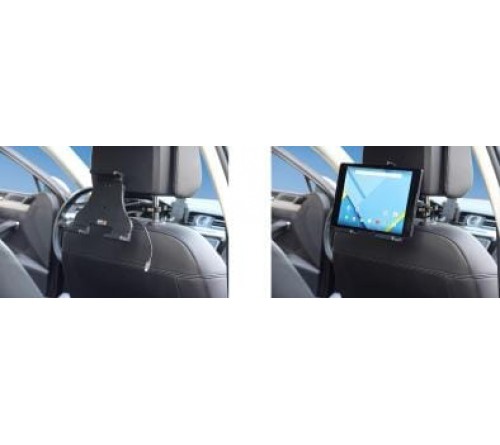 Brodit h/l Tablet verstelb 140-195mm usb-C-usb-A fixed