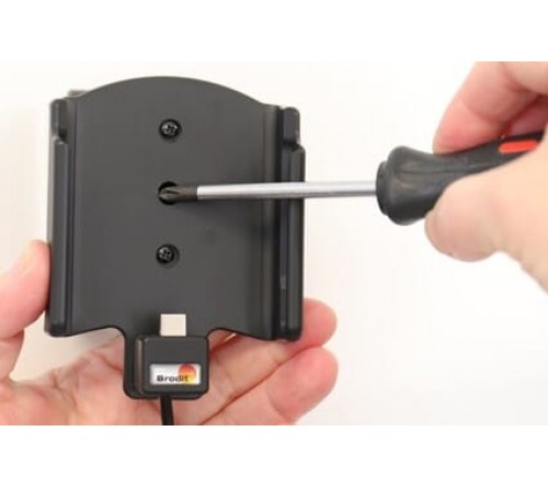 Brodit houder/lader Samsung Galaxy S10 - fixed instal.