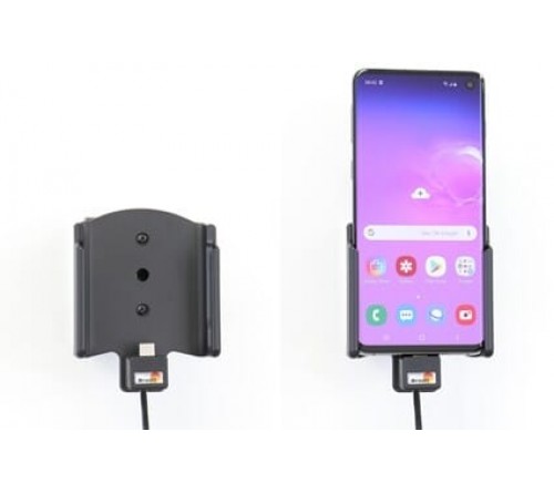 Brodit houder/lader Samsung Galaxy S10 - fixed instal.
