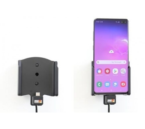 Brodit houder/lader Samsung Galaxy S10 Plus - fixed instal.