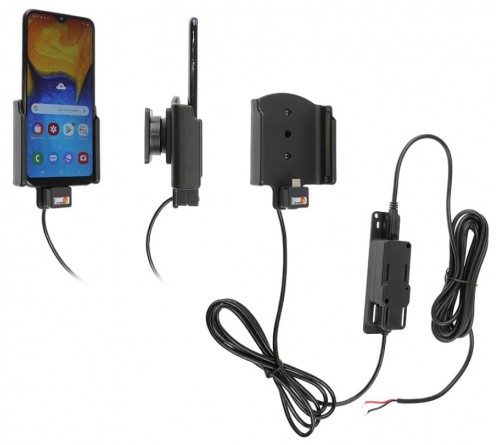 Brodit houder/lader Samsung Galaxy A20e - fixed instal.