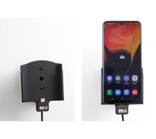 Brodit houder/lader Samsung Galaxy A50 - fixed instal.