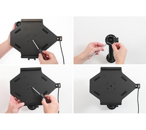 Brodit houder/lader Sam.Gal.Tab S7 FE SM-T733 fixed install.