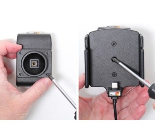 Brodit h/l usb-C verstelb 75-89/2-10mm usb-A fixed