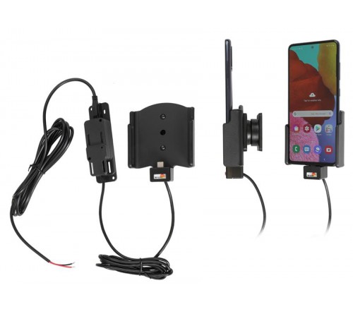 Brodit houder/lader Samsung Galaxy A51 - fixed instal.