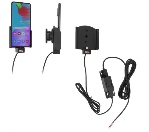 Brodit houder/lader Samsung Galaxy A41 - fixed instal.