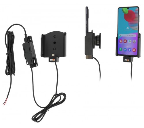 Brodit houder/lader Samsung Galaxy A41 - fixed instal.