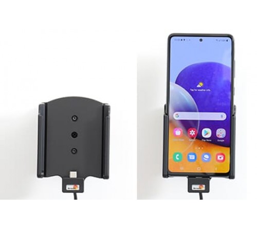 Brodit houder/lader Samsung Galaxy A72 - fixed instal.