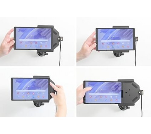 Brodit houder/lader Samsung Tab A7 Lite fixed install.