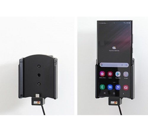 Brodit houder/lader Samsung Galaxy S22 Ultra -fixed instal.