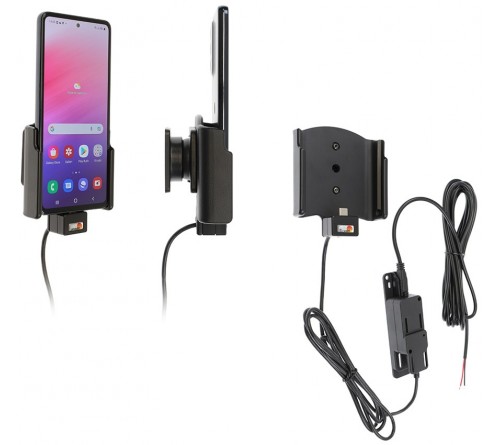 Brodit houder/lader Samsung Galaxy A53 5G - fixed instal.