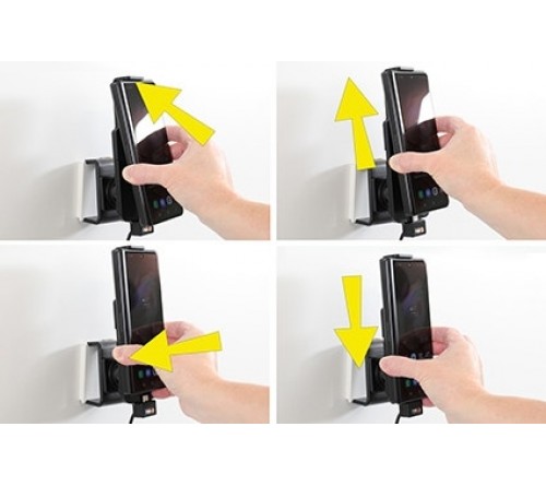 Brodit houder/lader Samsung Z Fold4 5G-fixed-open & folded