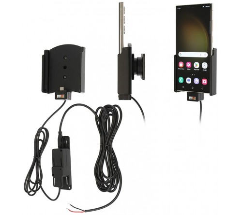 Brodit houder/lader Samsung Galaxy S23 Ultra -fixed instal.