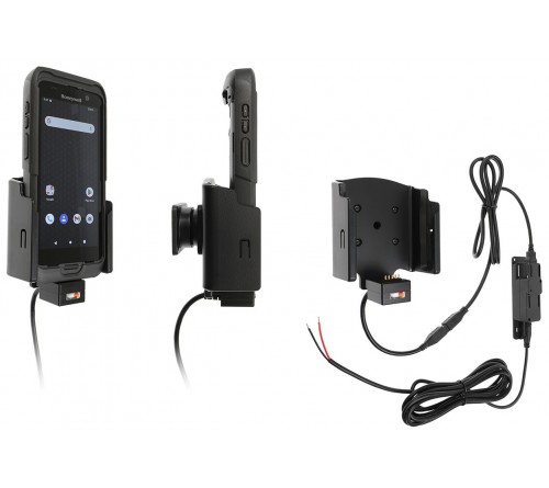 Brodit houder/lader Honeywell CT47 with boot- fixed install.