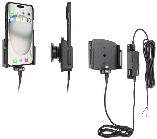 Brodit h/l usb-C verstelb 75-89/8-12mm usb-C fixed iPh 15-