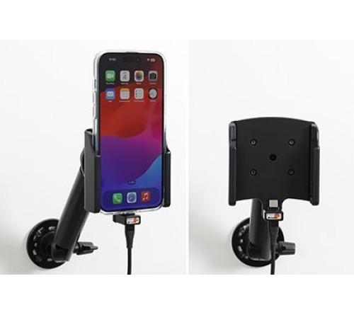 Brodit houder/lader Apple iPhone 15 Plus fixed - with case