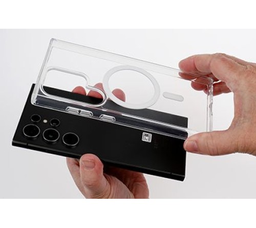 Brodit houder/lader Samsung S24 Ultra fixed - with case