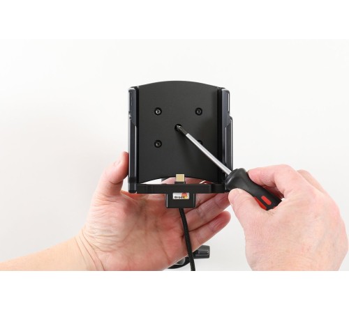 Brodit houder/lader Zebra EM45 - with boot- fixed install.