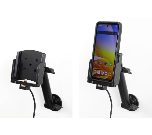 Brodit houder/lader Zebra EM45 - with boot- fixed install.