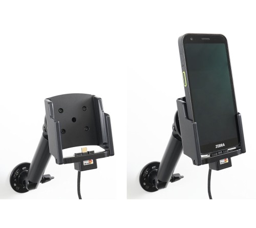 Brodit houder/lader Zebra TC501 USB-C fixed install.
