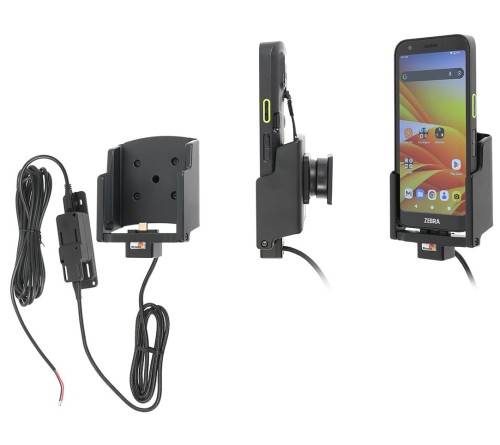 Brodit houder/lader Zebra TC501 USB-C fixed install.