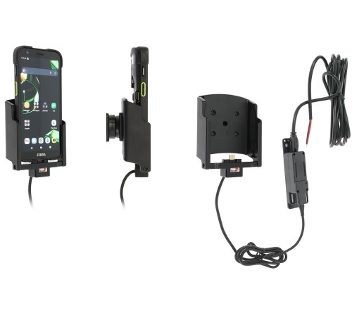 Brodit houder/lader Zebra TC701 USB-C fixed install.