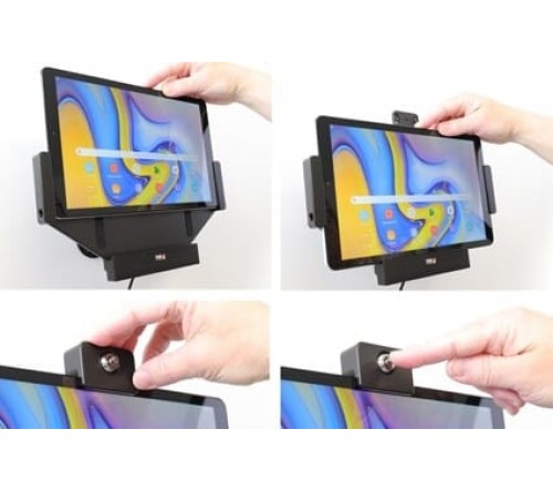 Brodit houder/lader Sam.Gal.Tab A 10.5 SM-T590 USB sig. LOCK