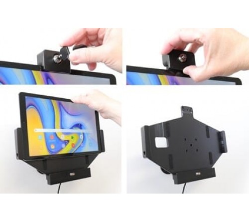 Brodit houder/lader Sam.Gal.Tab A 10.5 SM-T590 USB sig. LOCK
