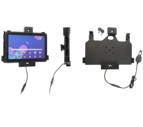 Brodit houder/lader Samung Tab Active Pro sig.plug Pogo LOCK