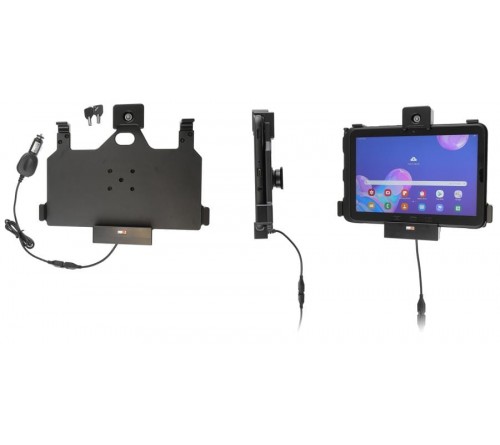 Brodit houder/lader Samung Tab Active Pro sig.plug Pogo LOCK