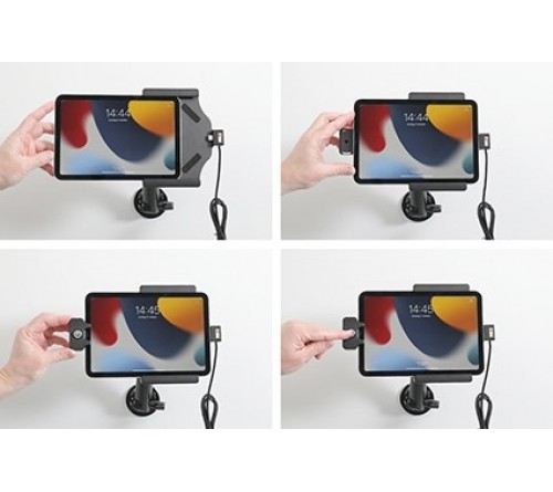 Brodit houder/lader Apple iPad Mini 6 / 7 USB sig. plug LOCK