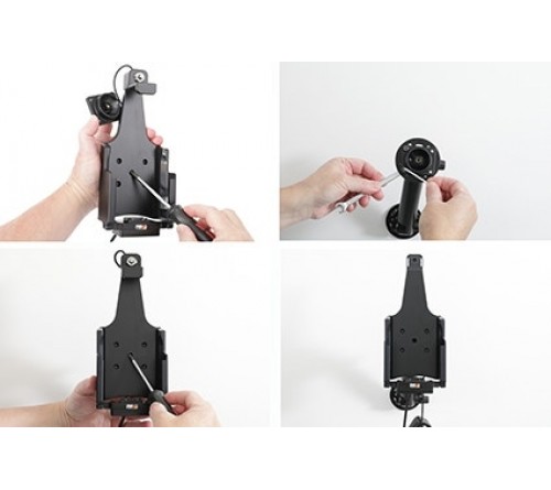 Brodit houder/lader Zebra TC53/TC58 keylock/pogo/cig.plug 3A