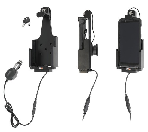 Brodit houder/lader Zebra TC53/TC58 keylock/pogo/cig.plug 3A