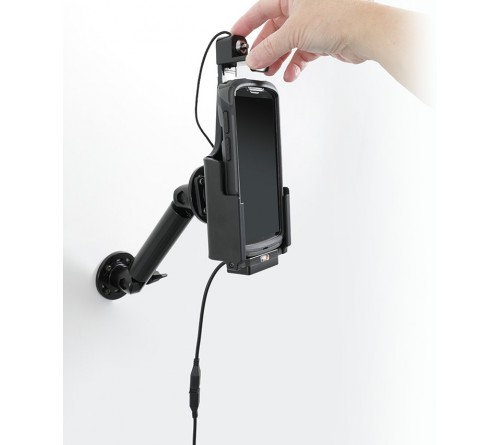 Brodit houder/lader Zebra TC53/TC58 keylock/pogo/cig.plug 3A