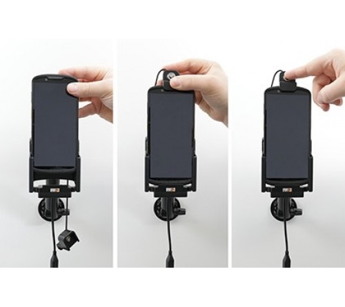 Brodit houder/sig.plug Zebra TC53/TC58 pogo/lock/not boot